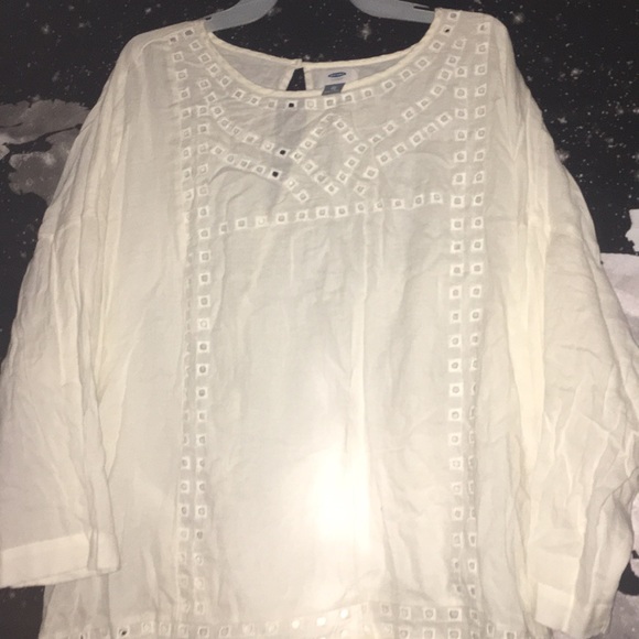 Cute NWOT Old Navy Linen Top - Picture 4 of 5